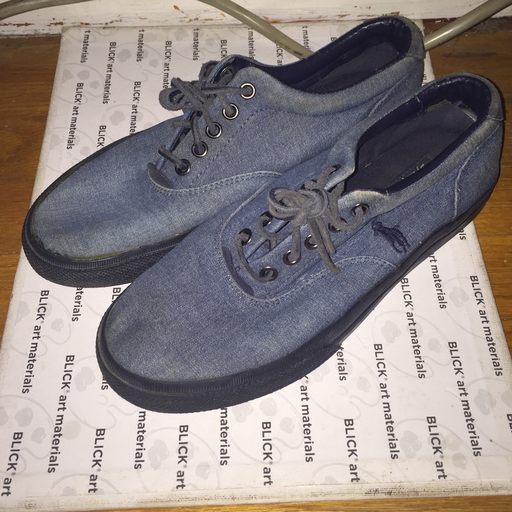 Boys Polo low top shoes sz.7